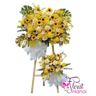 Opening ceremony flower stand