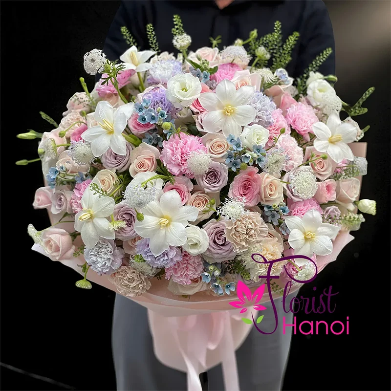 Send Flowers to Hanoi from Overseas Send flowers to Hanoi from outside Vietnam with elegant fresh bouquet delivery